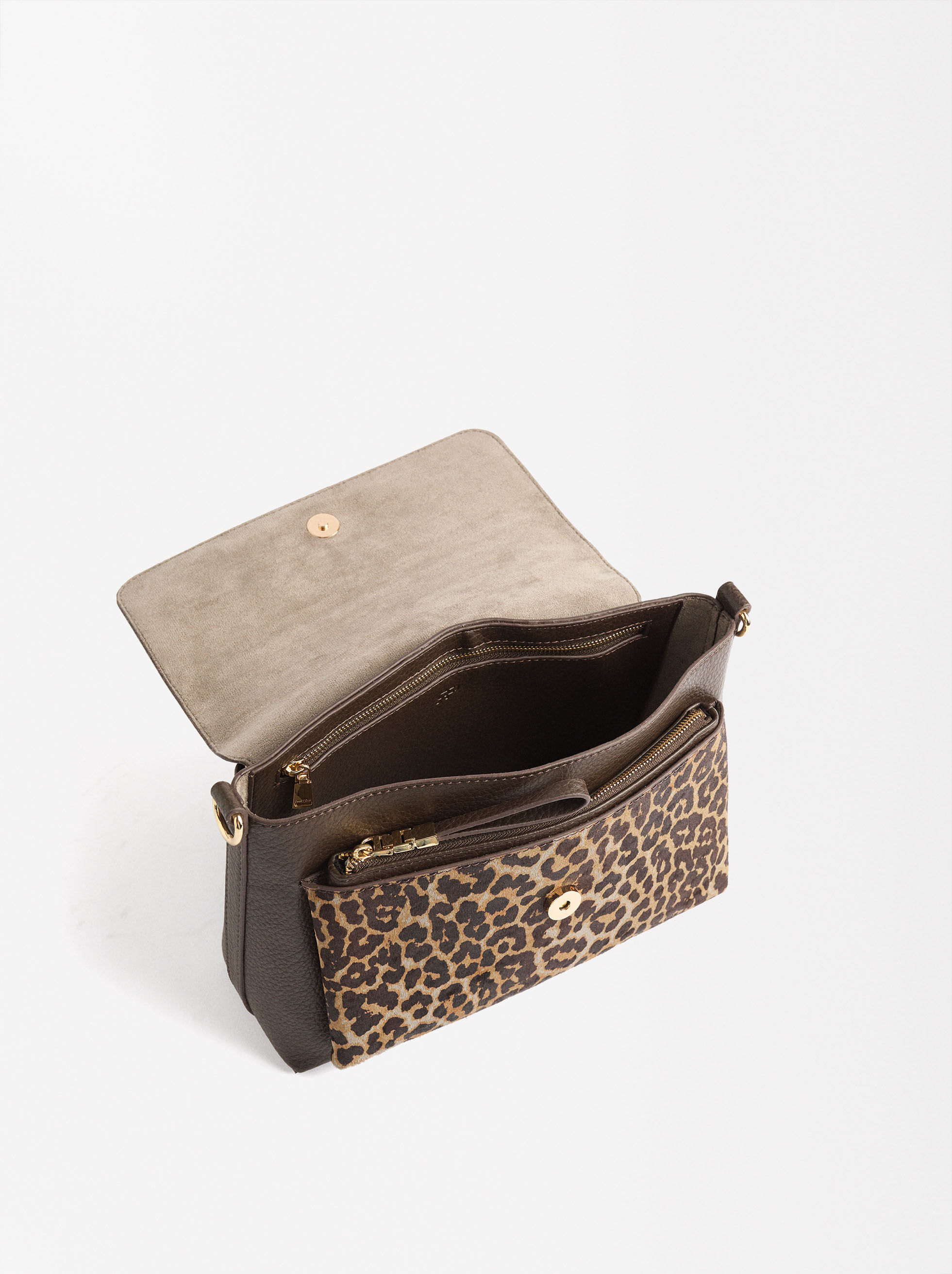 Animal Print Shoulder Bag