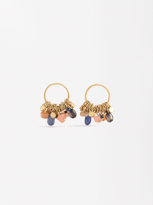 Pendientes con piedras