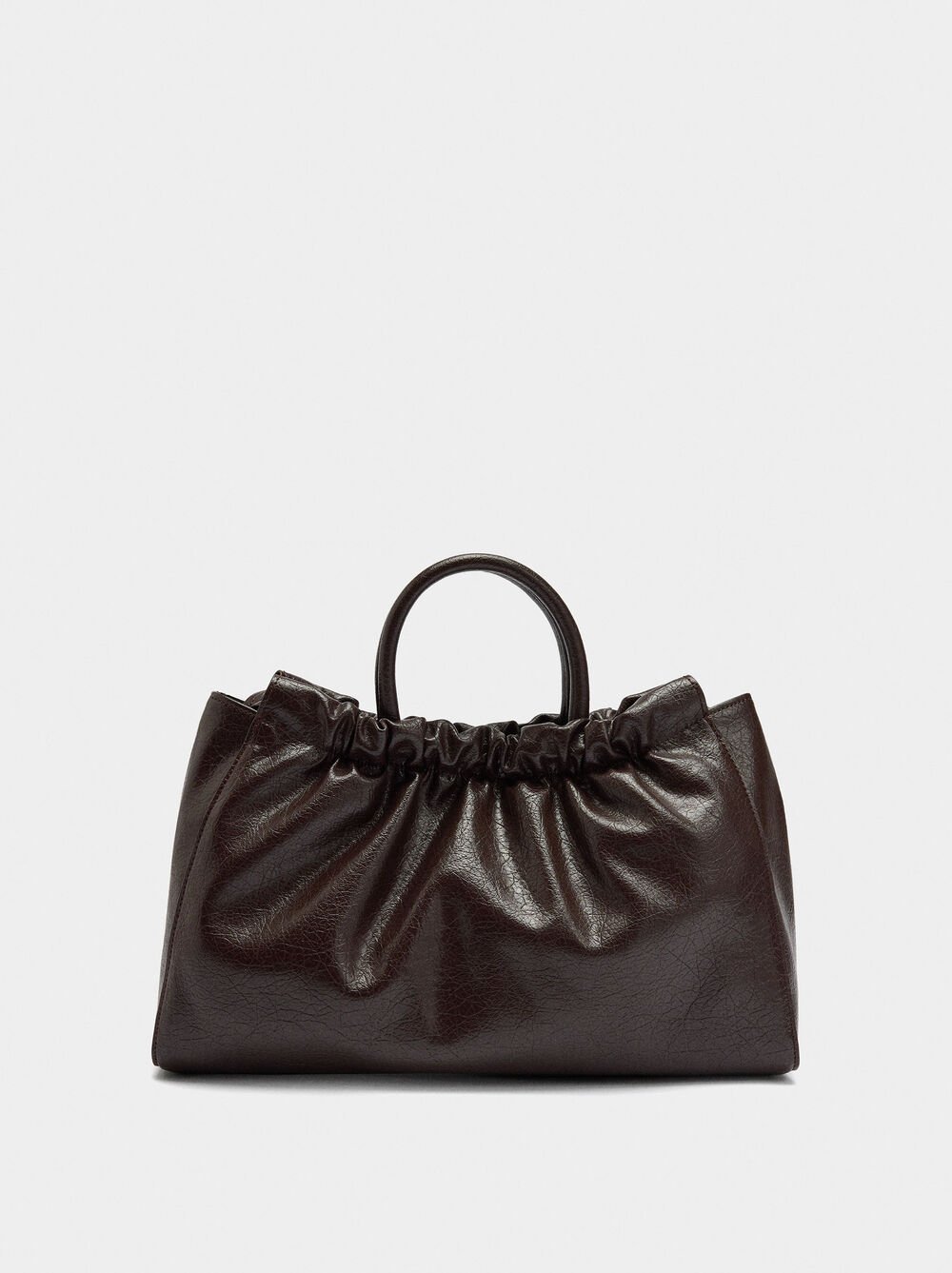 Sac shopper froncé