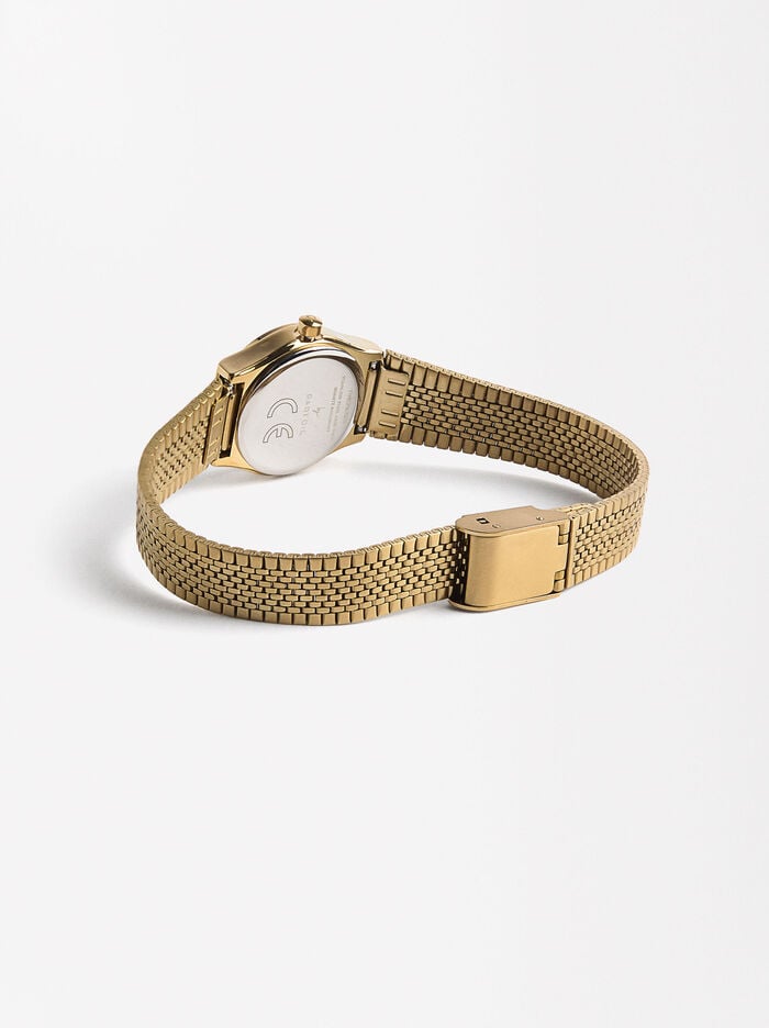 Reloj de pulsera de acero inoxidable