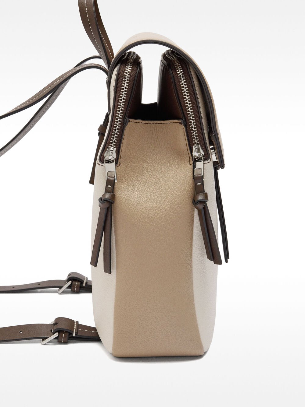 Backpack with flap closure