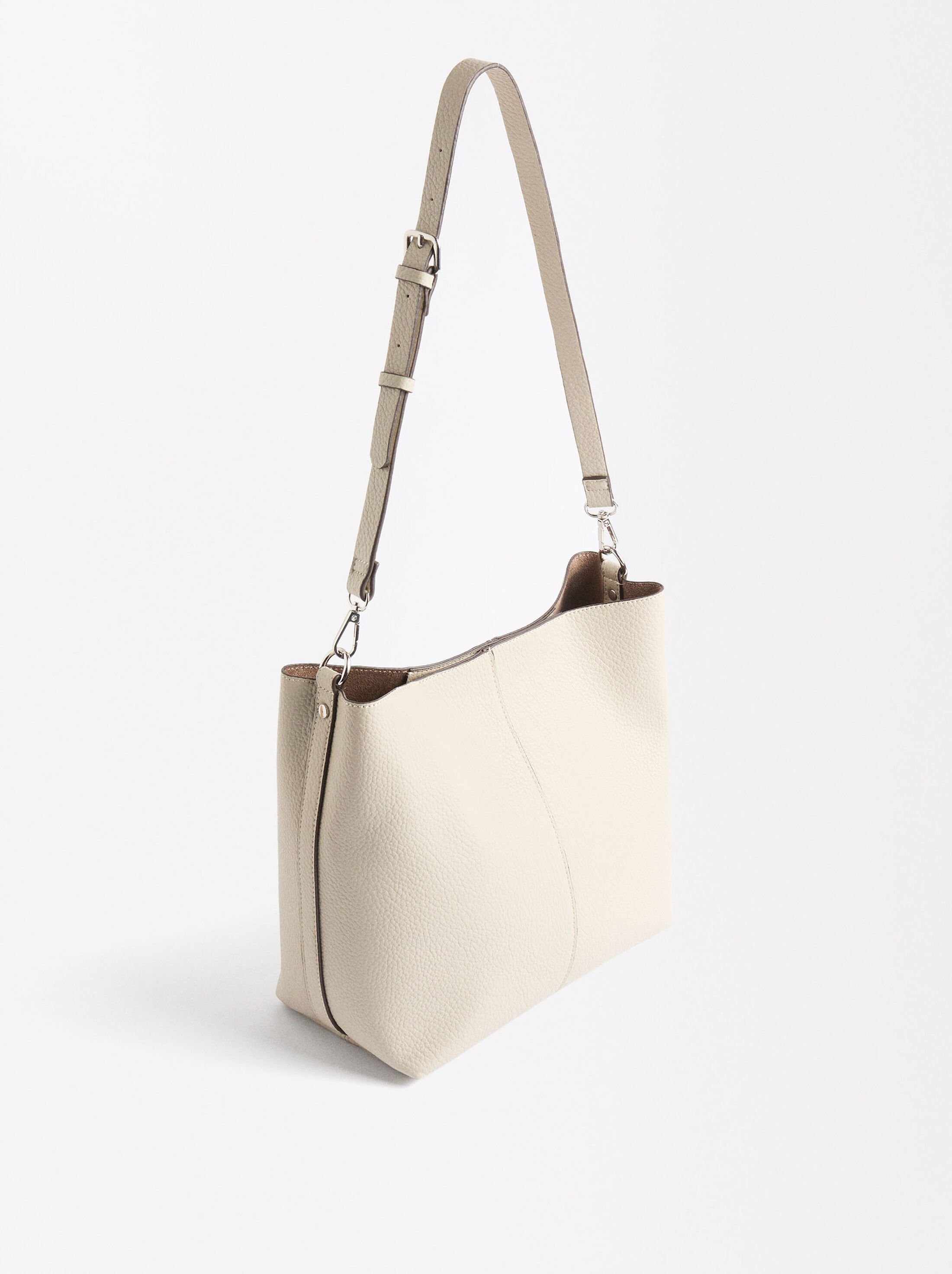 Shoulder bag with removable bag image number 3.0
