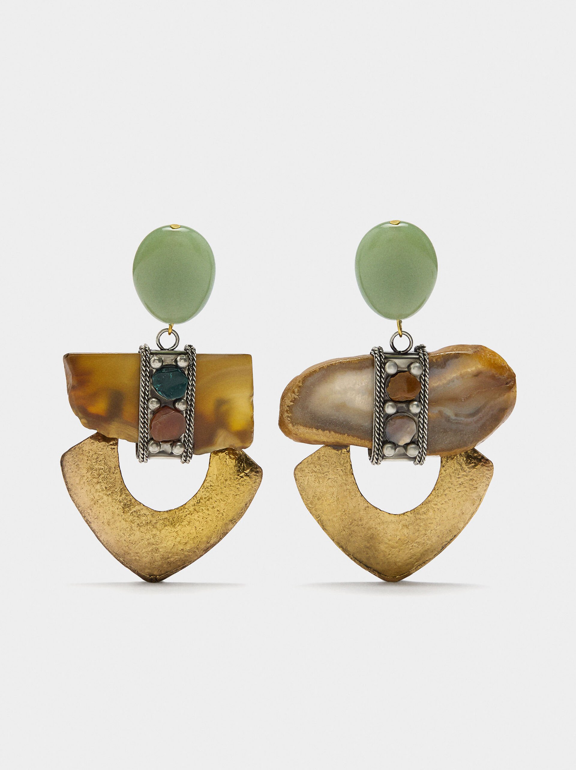 Maxi geometric earrings image number 1.0