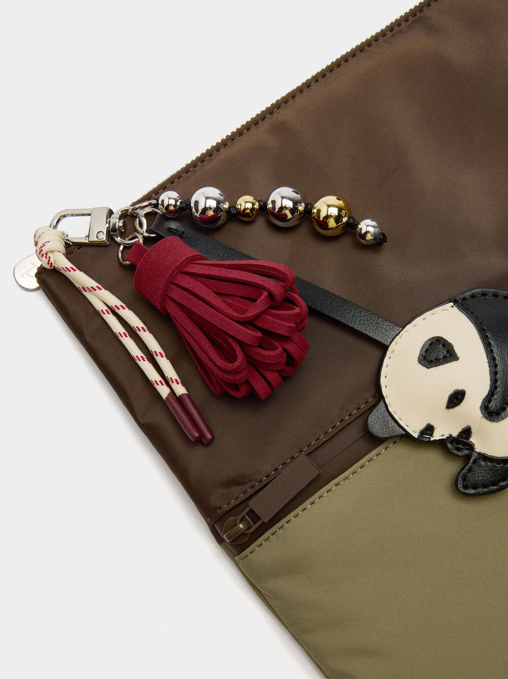 Nylon laptop cover with charm 13"