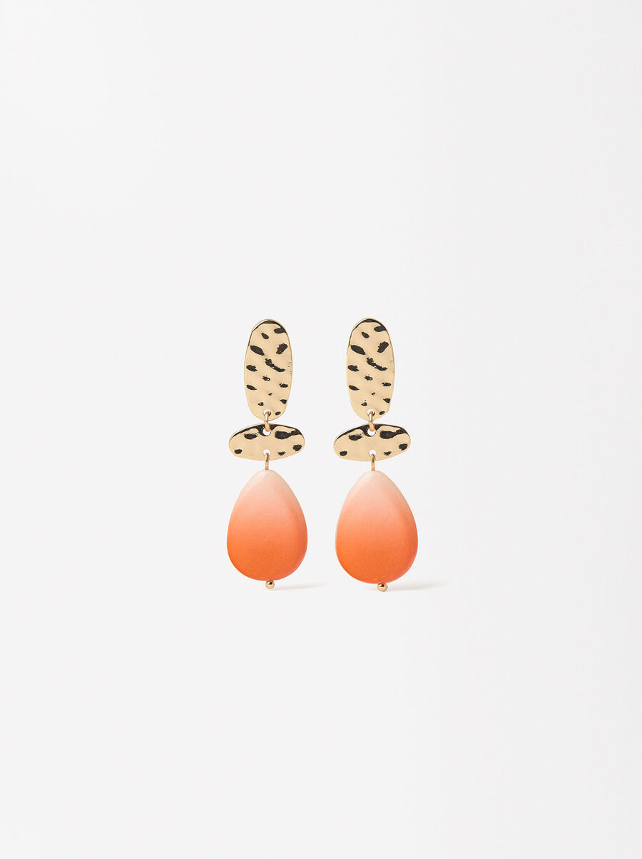 Long shell earrings