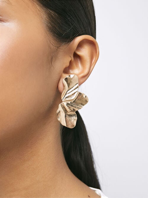 Medium flower earrings