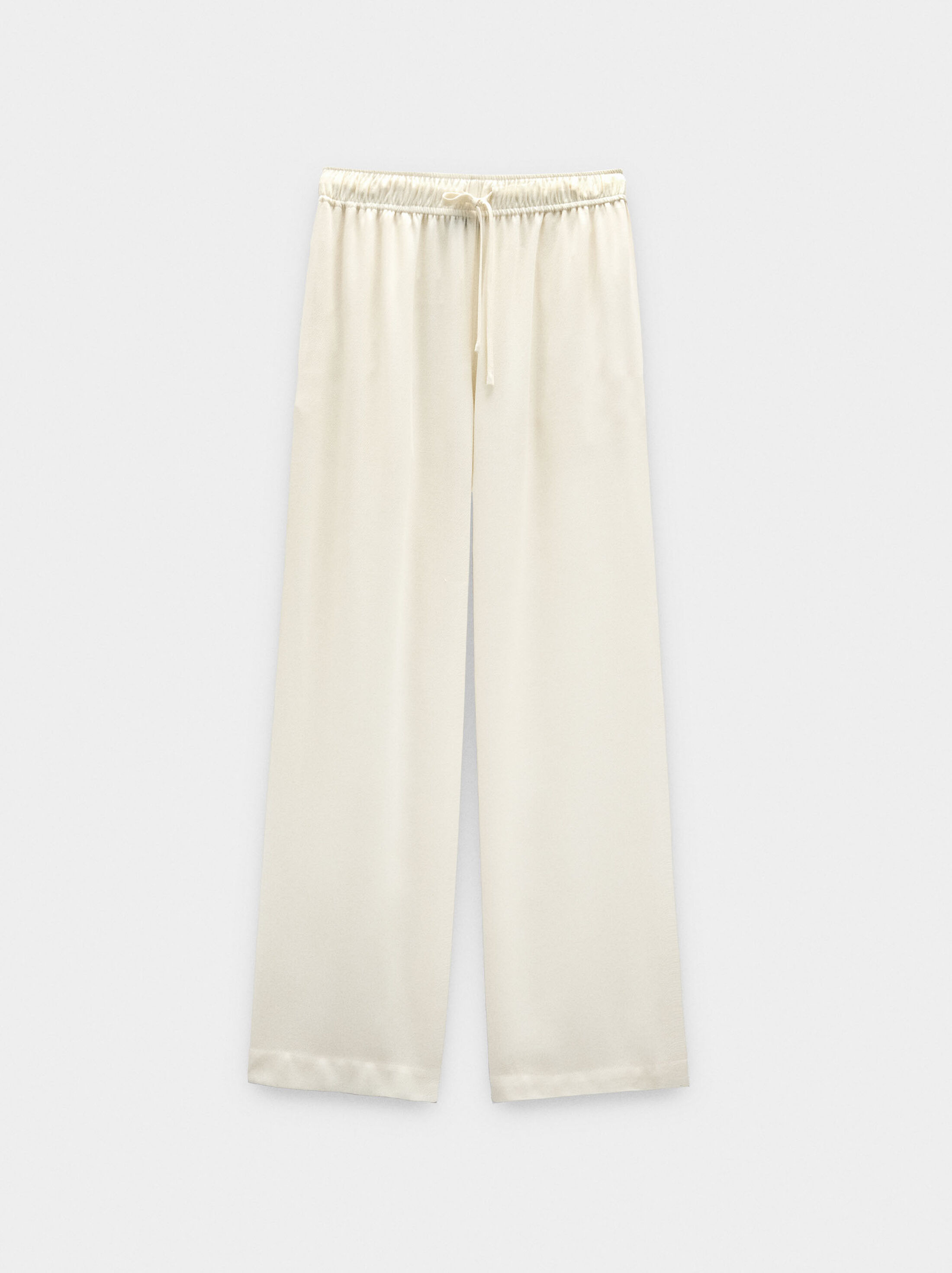 Trousers of lyocell with elastic waist image number 5.0