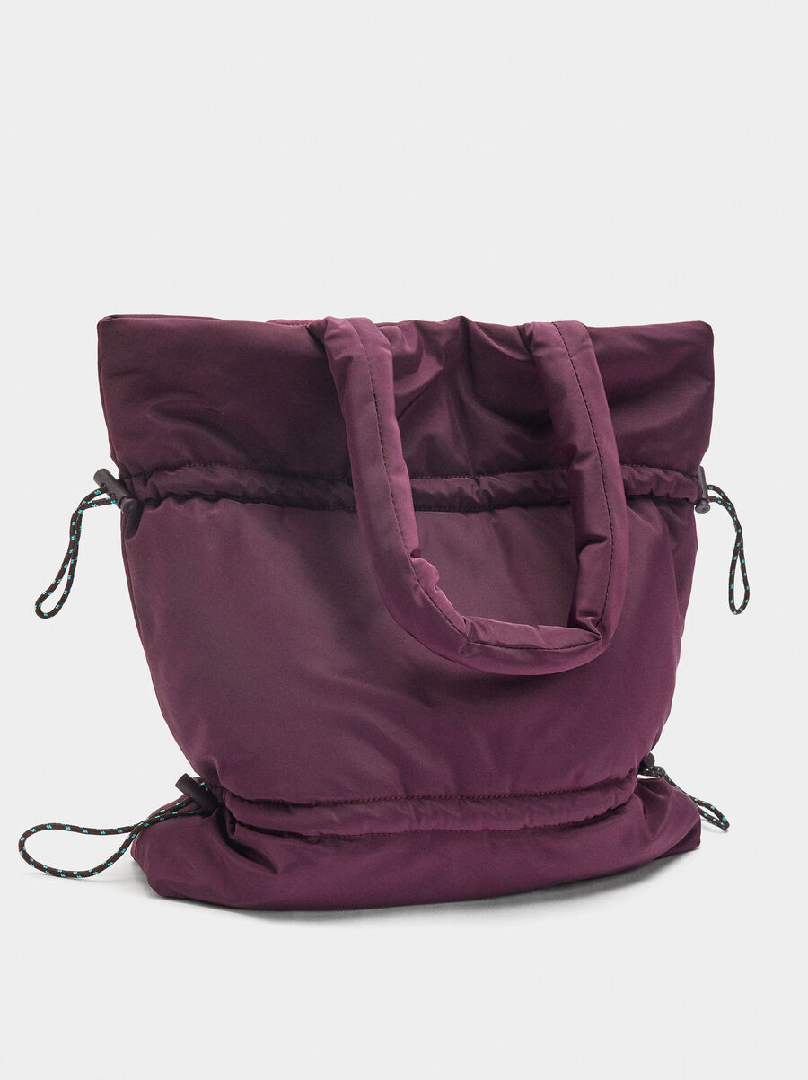 Bolso shopper de nylon