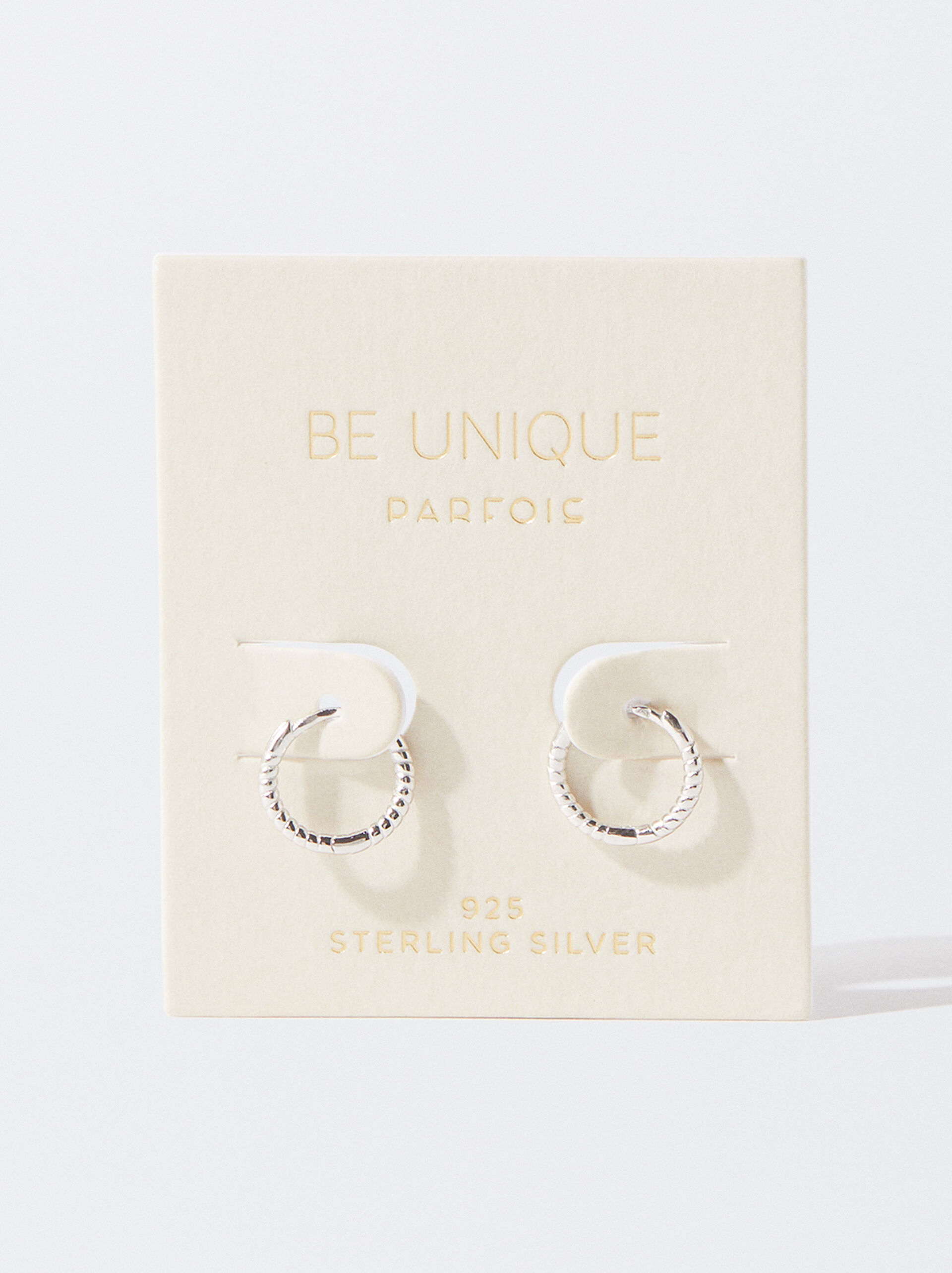 925 silver personalised hoop earrings image number 3.0