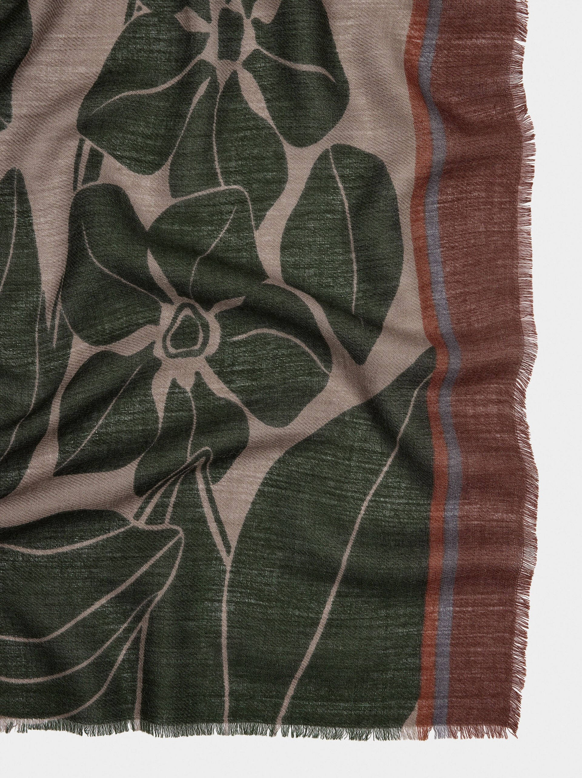 Foulard imprimé floral image number 1.0