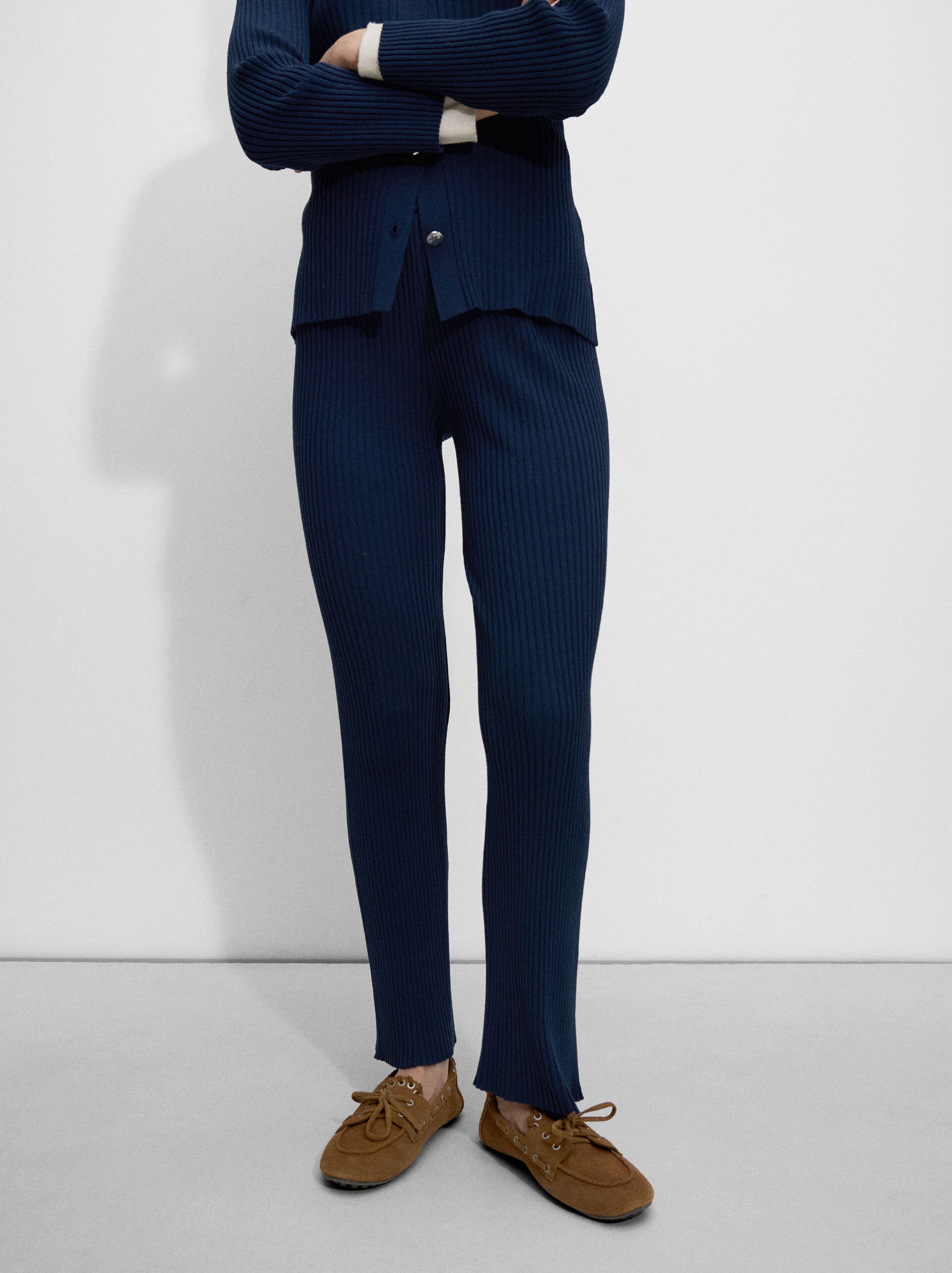 Pantaloni a maglia image number 2.0