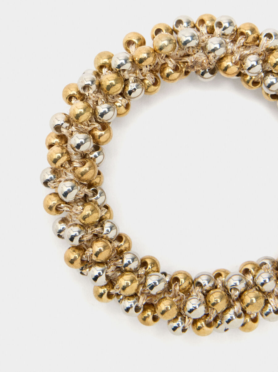 Banda elástica de pelo con abalorios