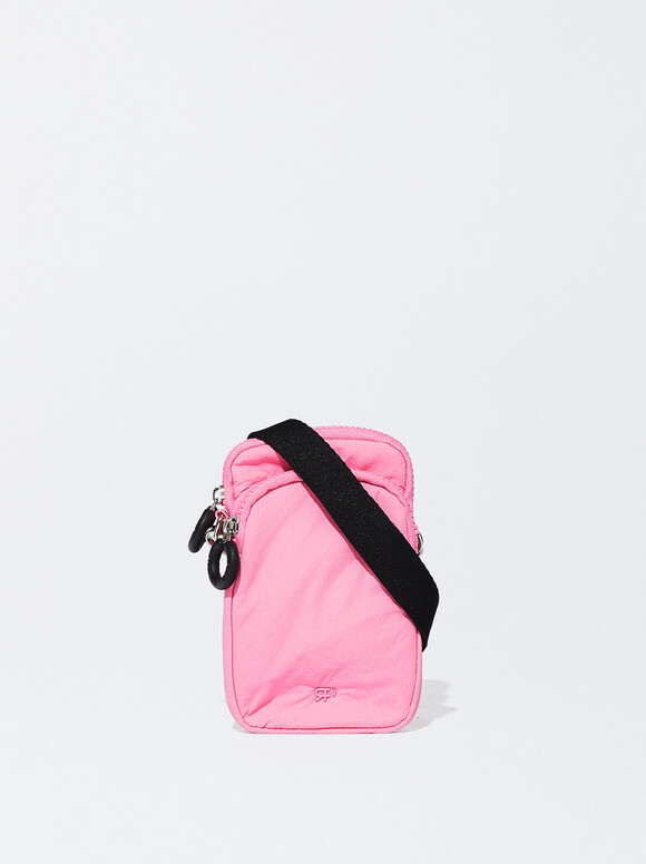 Nylon Phone Case, Pink, hi-res