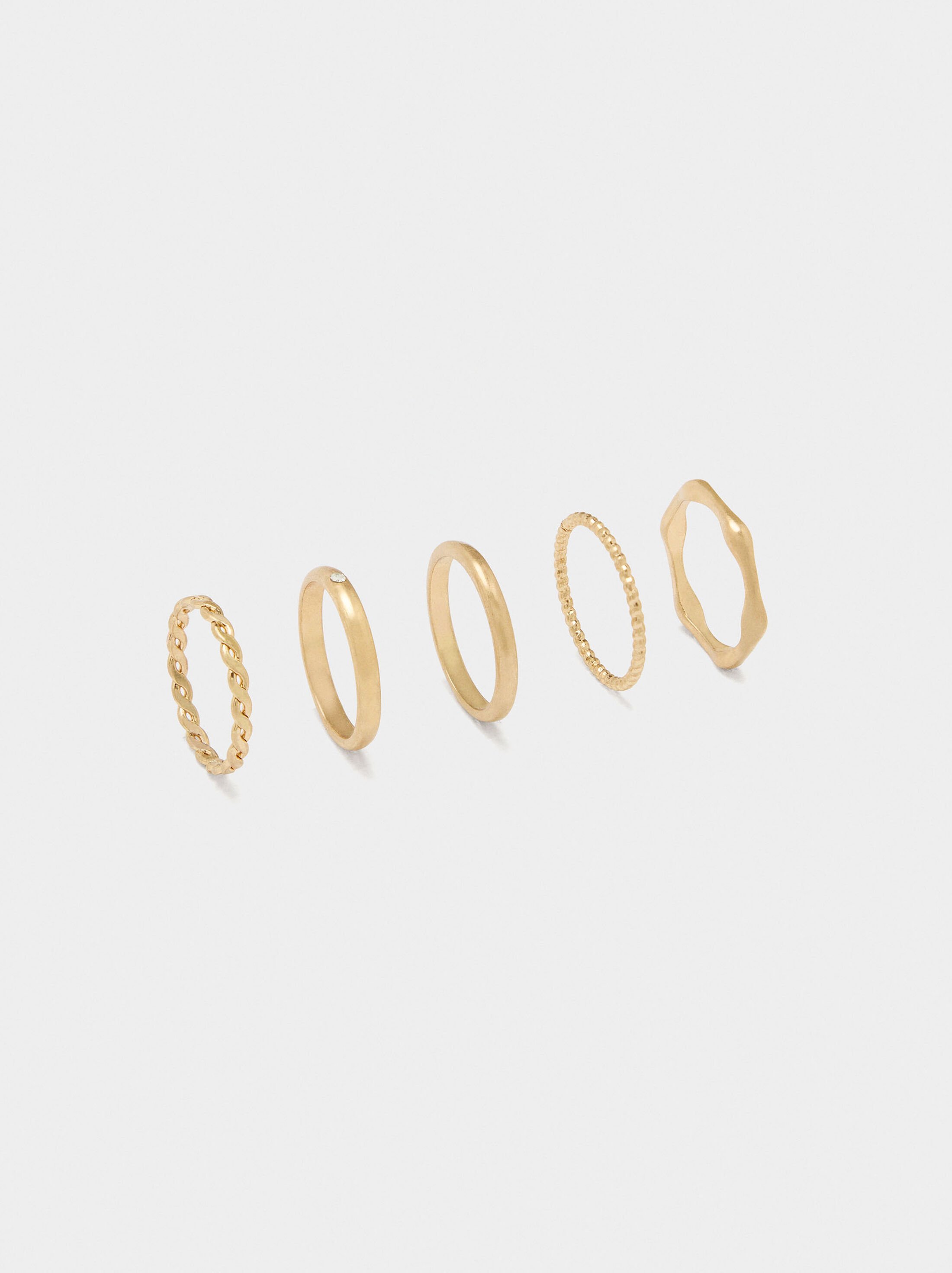 Set of golden rings image number 2.0
