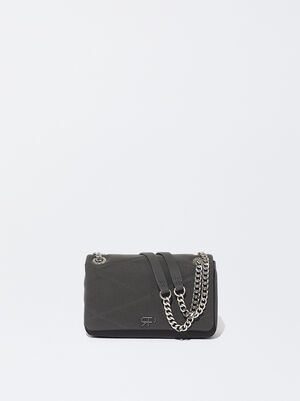 Quilted Shoulder Bag With Chain image number 0.0