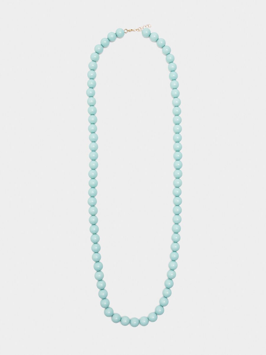 Collar largo de cuentas