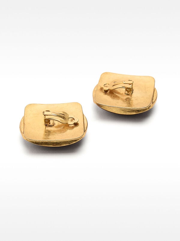 Maxi rectangular earrings