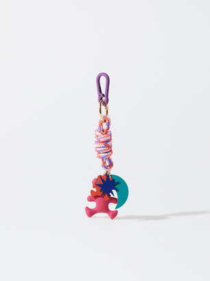 Bear Key Ring, Multicolor, hi-res