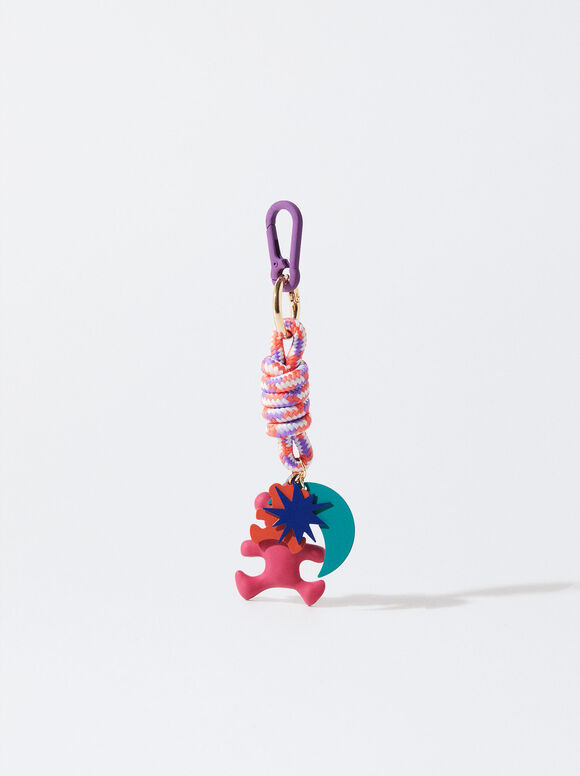 Bear Key Ring, Multicolor, hi-res
