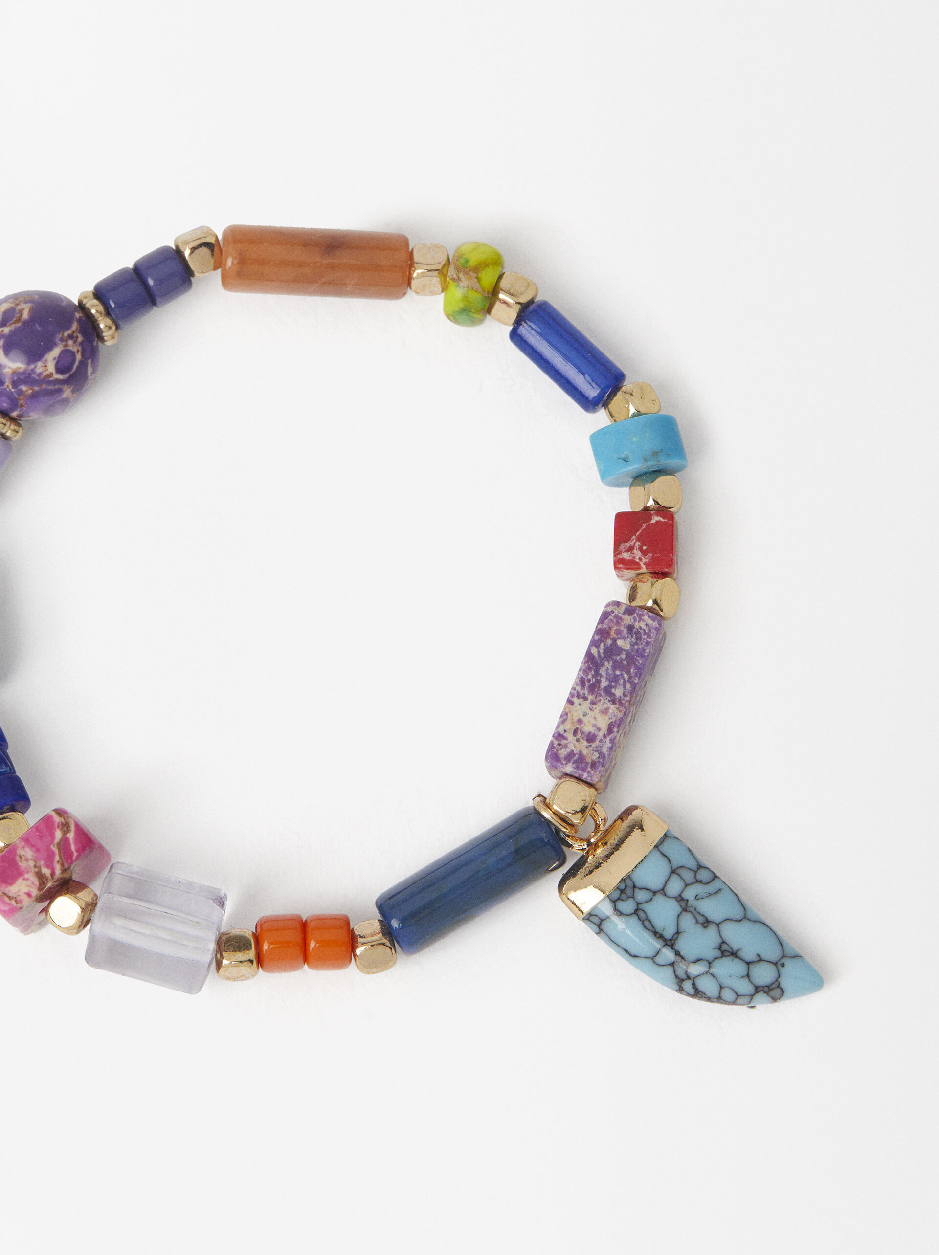 Multicoloured Bracelet With Stones image number 1.0