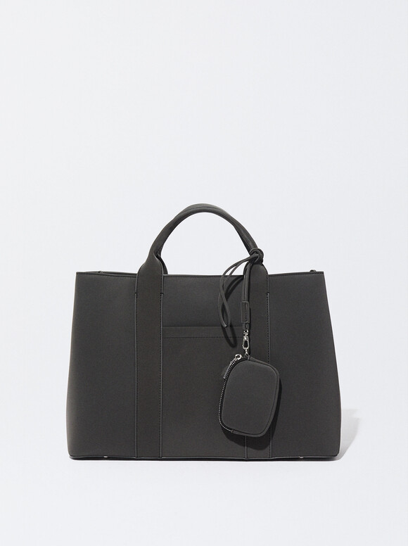 13'' Laptop Handbag, Black, hi-res