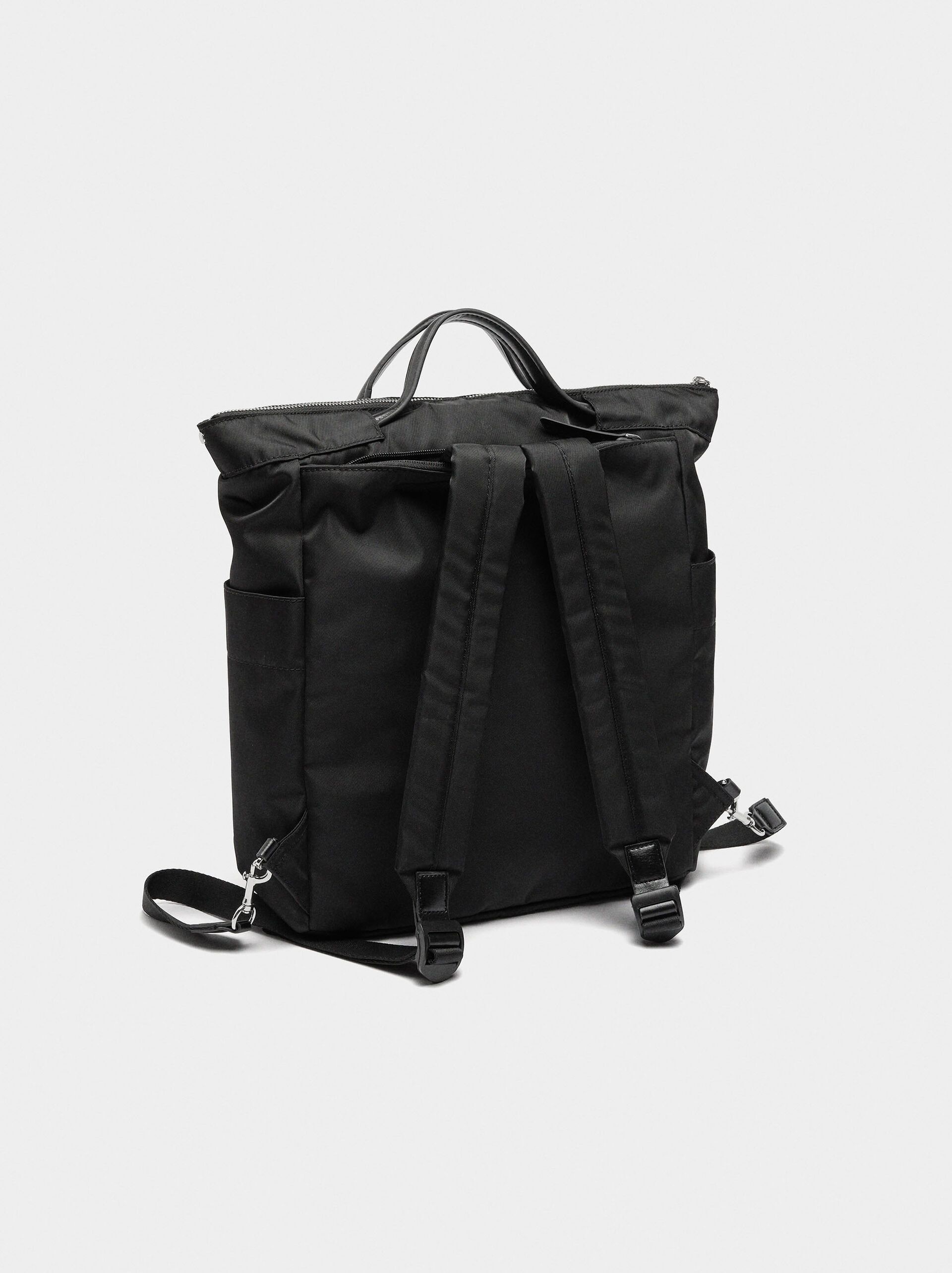 Nylon laptop backpack 13" image number 3.0