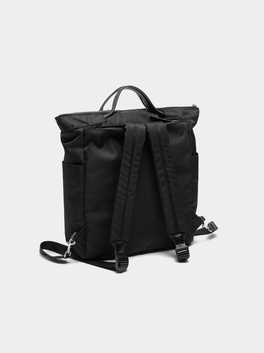 Nylon laptop backpack 13"