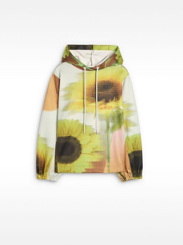 Sweatshirt mit Blumenmuster