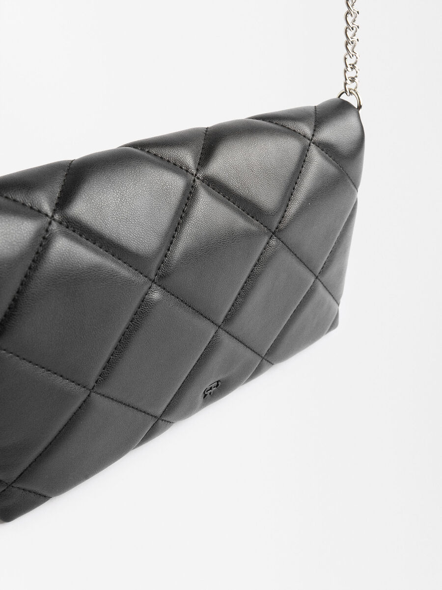 Quilted crossbody bag