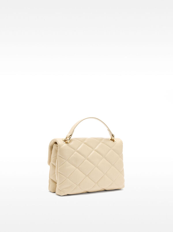 Quilted shoulder bag