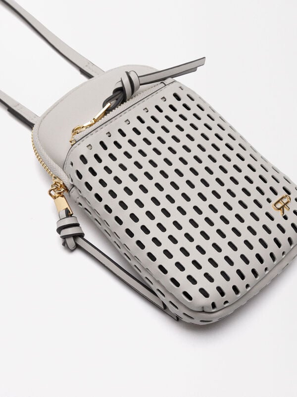 Bag for mobile with perforations
