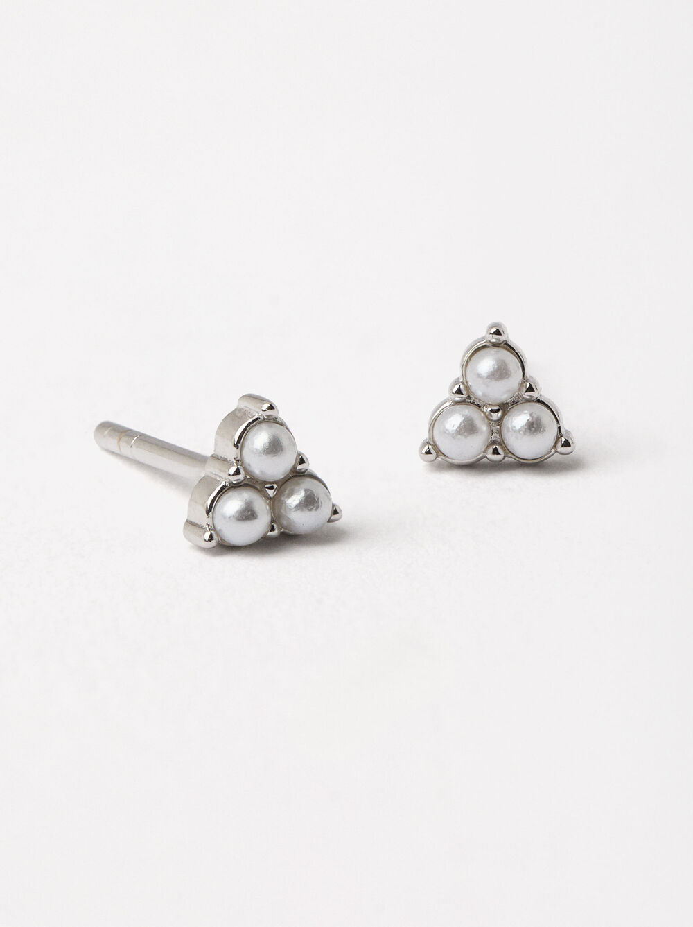 Triangle Earrings - 925 Sterling Silver