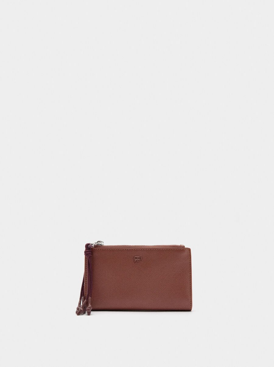 Wallet with M texture