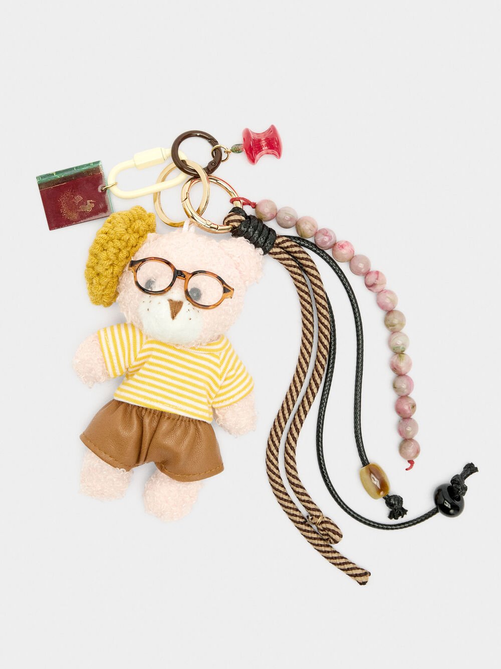 Porte-clés charm INTELLECTUEL - The Bear Collection