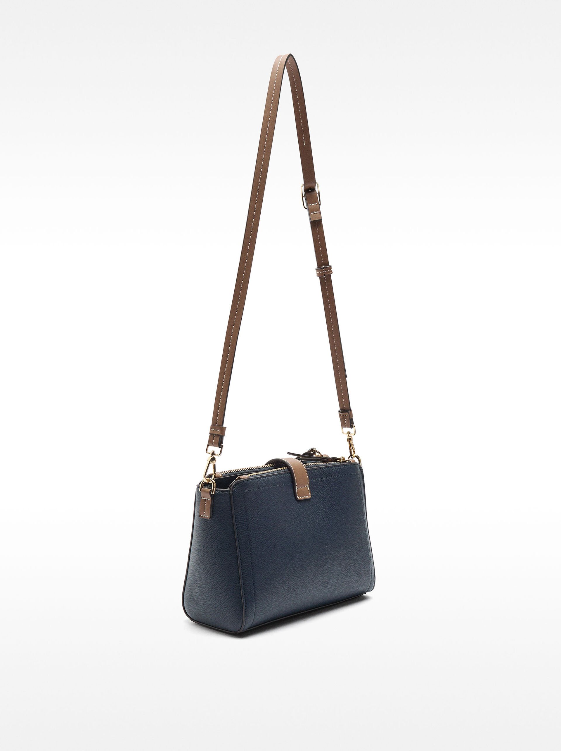 Crossbody bag with texture image number 1.0