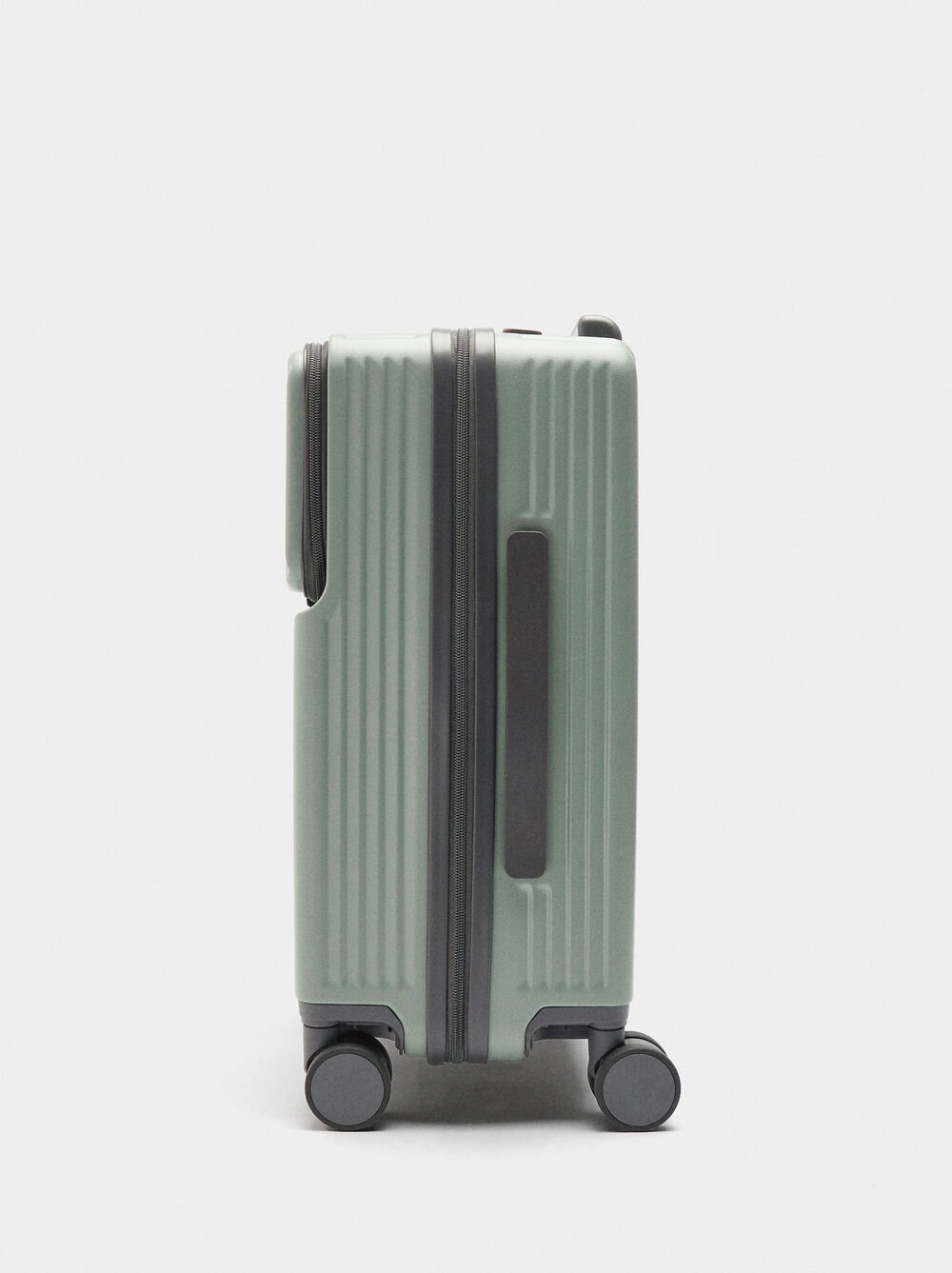 Maleta de viatge amb textura