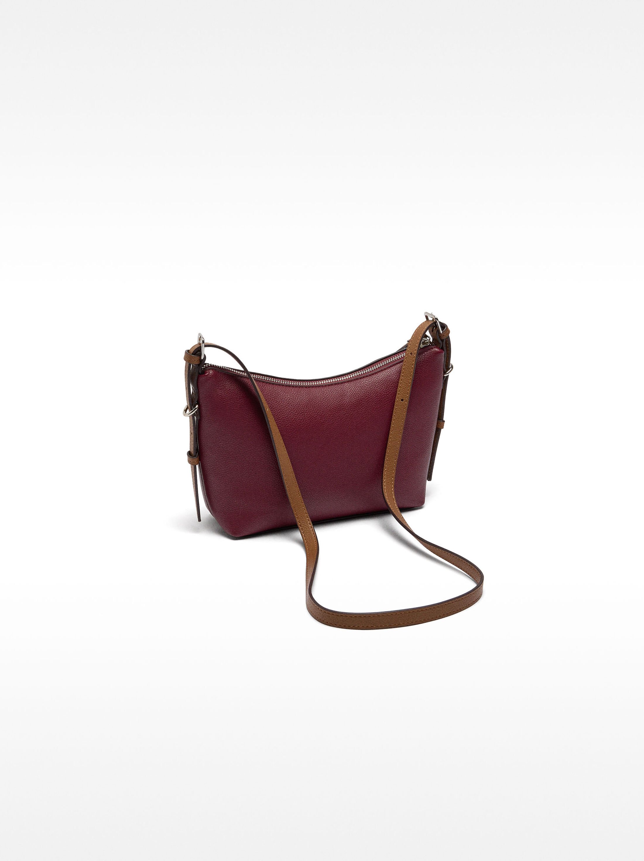 Crossbody bag with exterior pocket image number 2.0