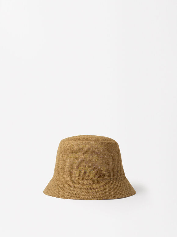 Knitted Bucket Hat, NC, hi-res