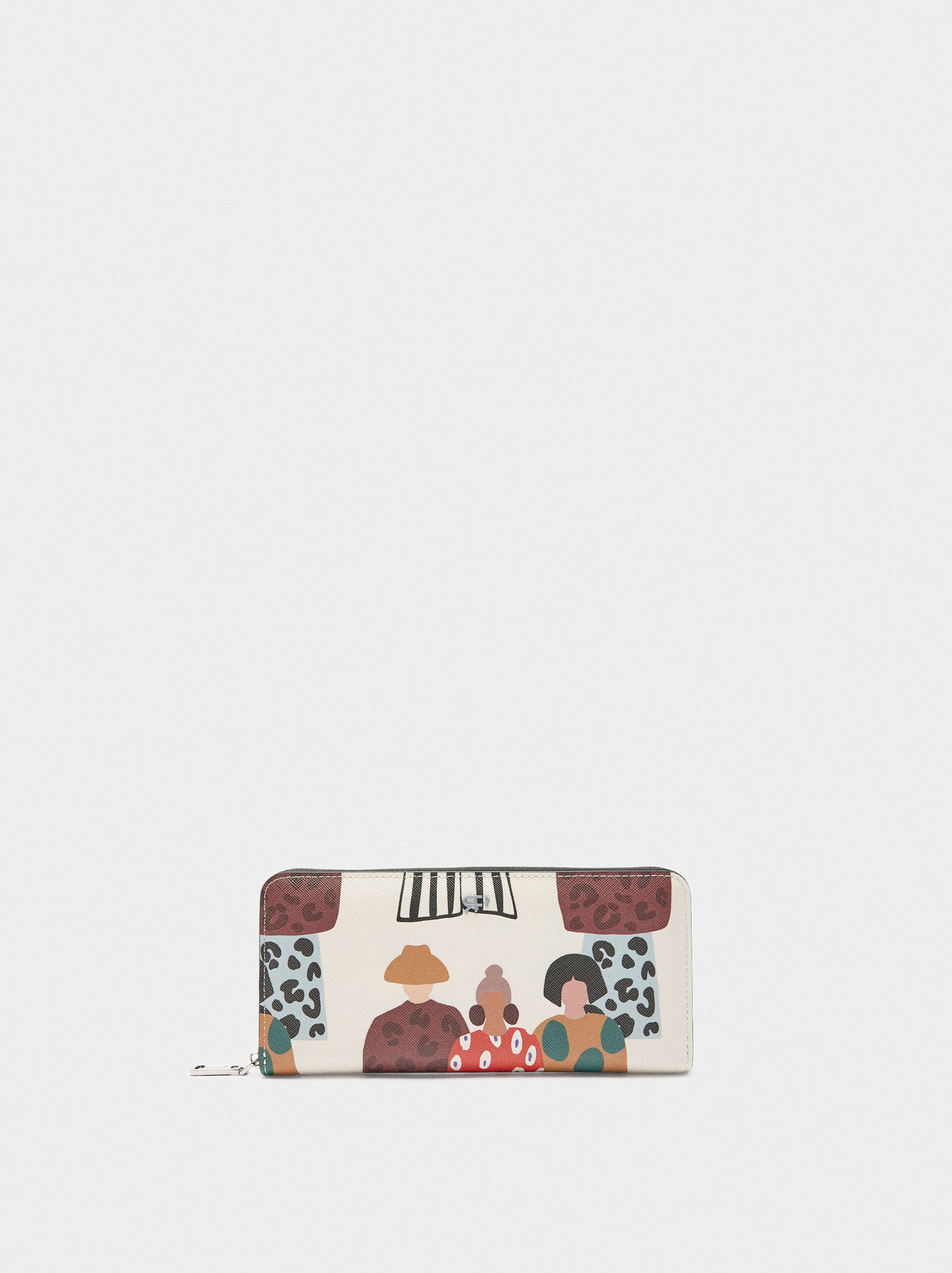 Printed wallet with texture image number 0.0