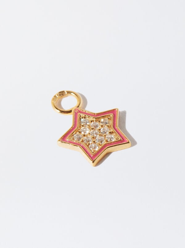 925 silver star charm