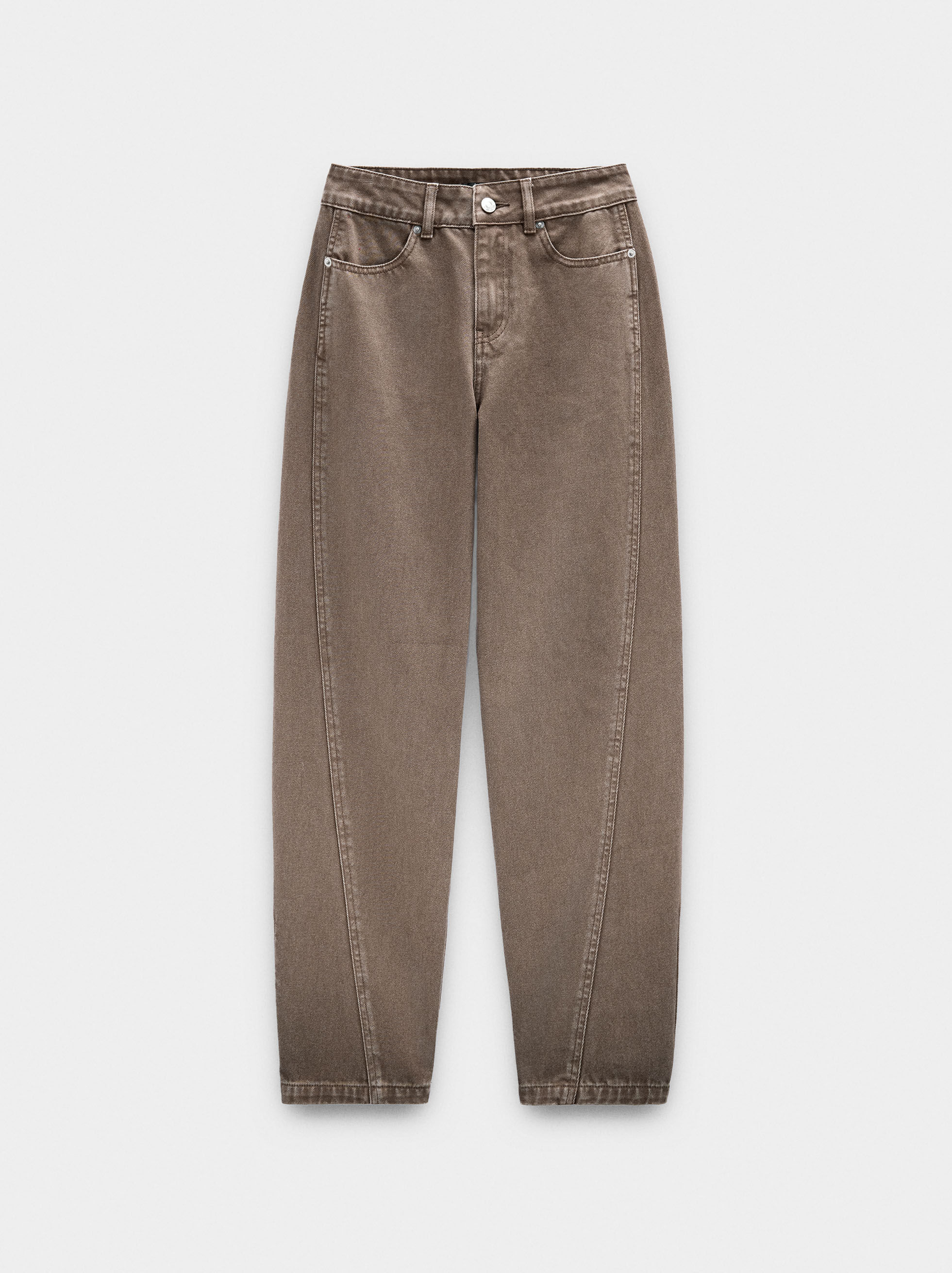 Baggy Balloon Denim-Hose