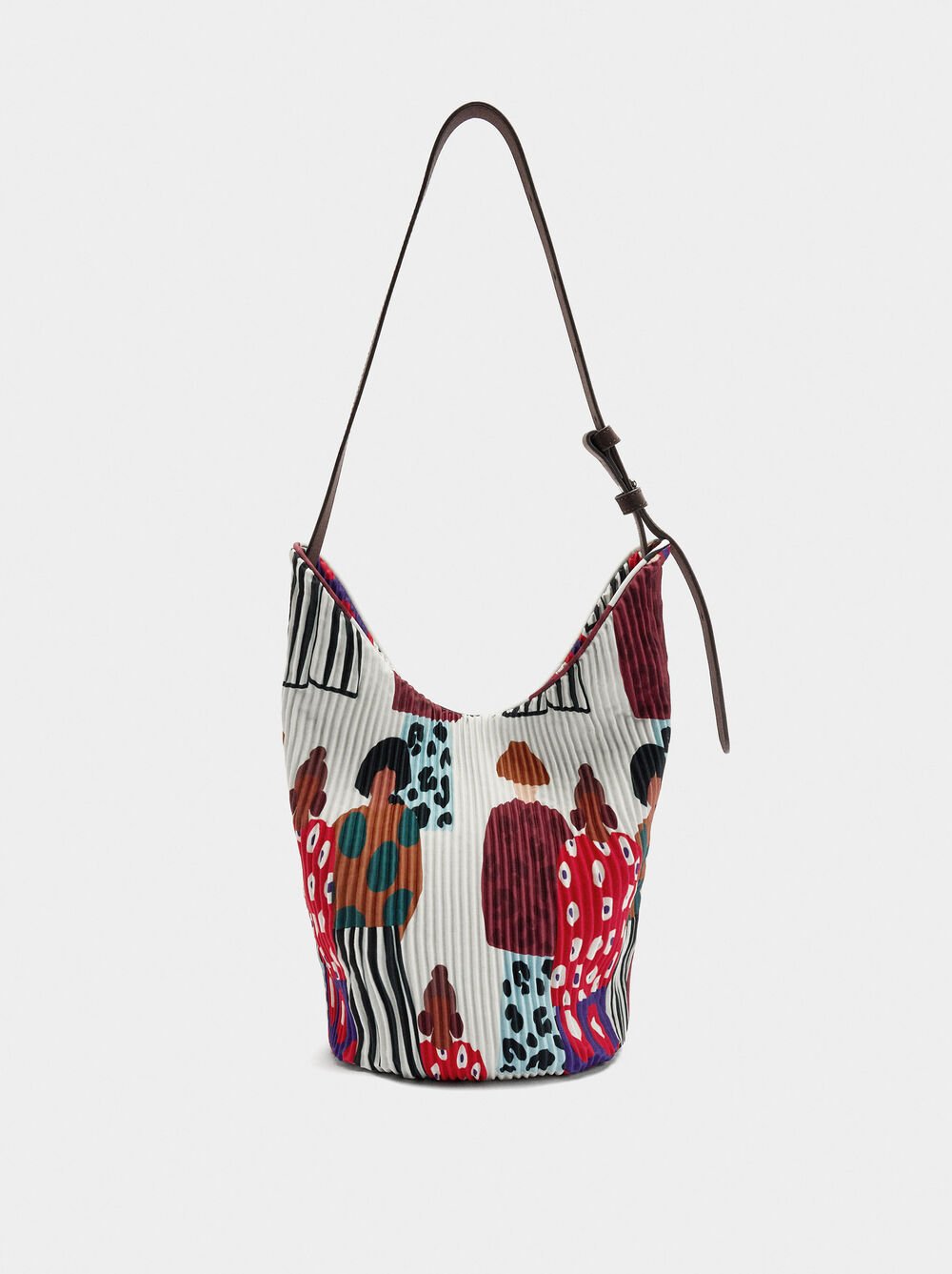 Mala de ombro de nylon bolsa interior