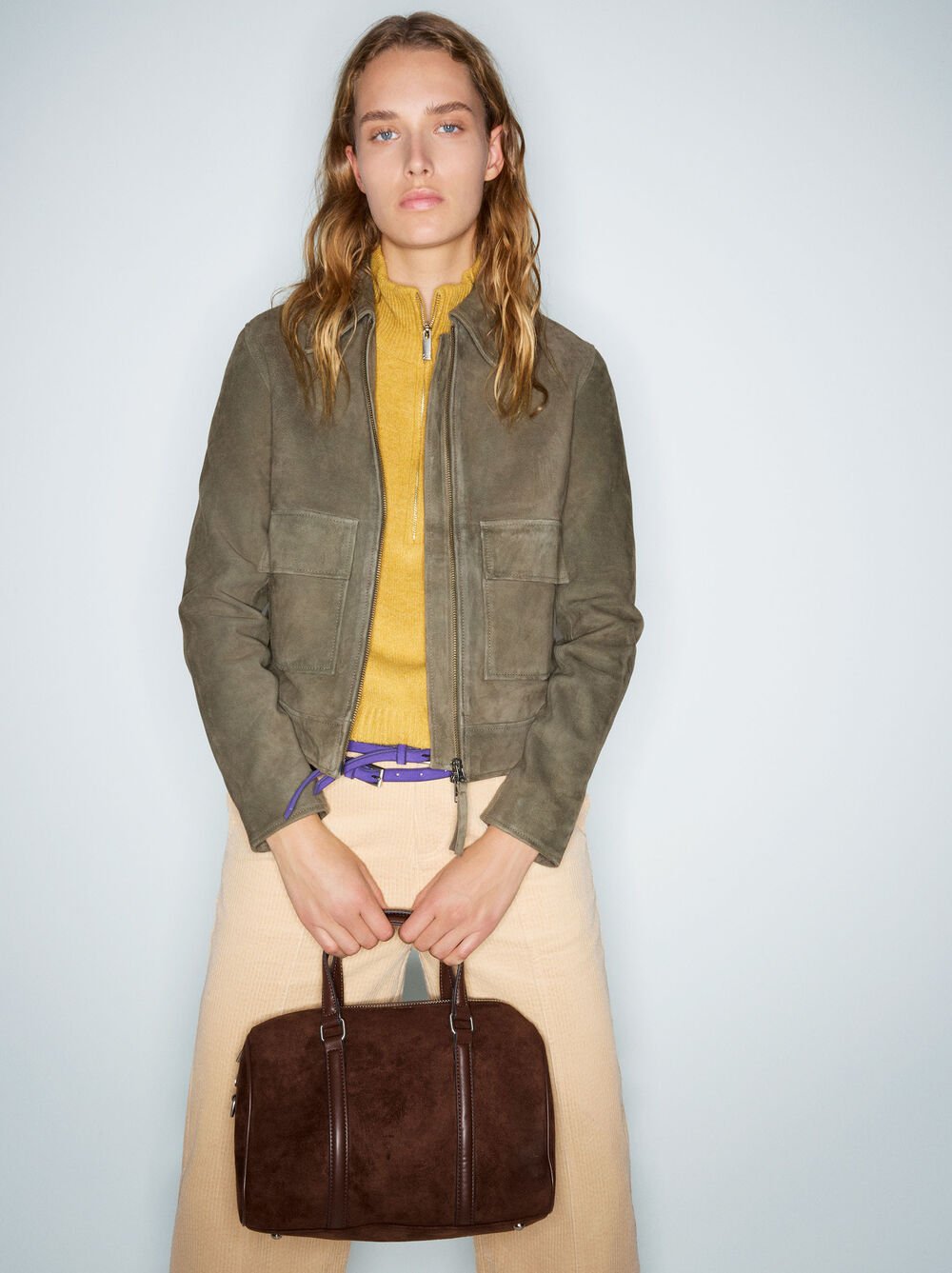 Bolso bowling efecto ante