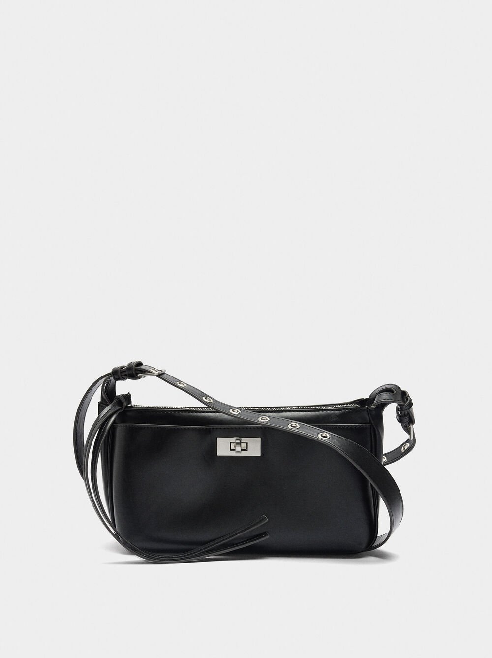Shoulder bag with studded strap M