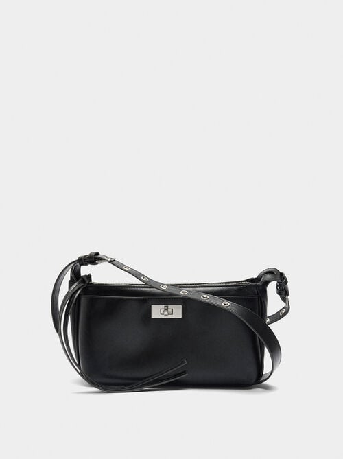 Bolso de hombro asa con tachuelas M