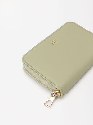 Coin Purse With Zip Fastening image number 1.0