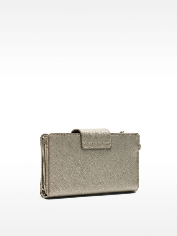 Wallet with hand strap