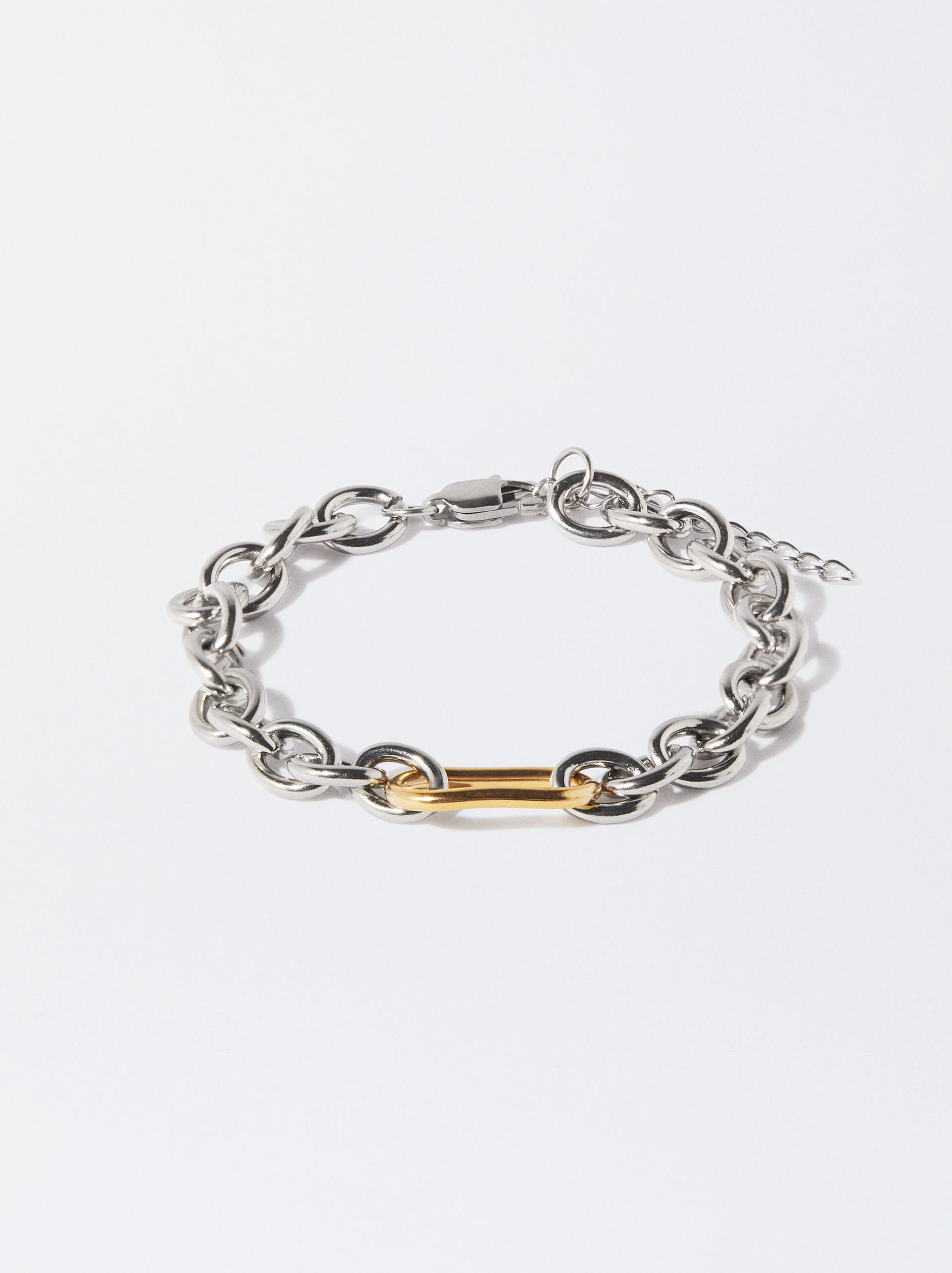 Two-Tones Stainless Streel Bracelet image number 0.0