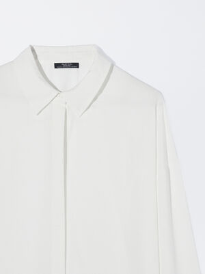 Long-Sleeve Shirt With Buttons image number 5.0
