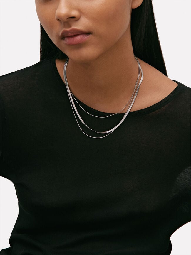 Stainless Steel Necklace Set